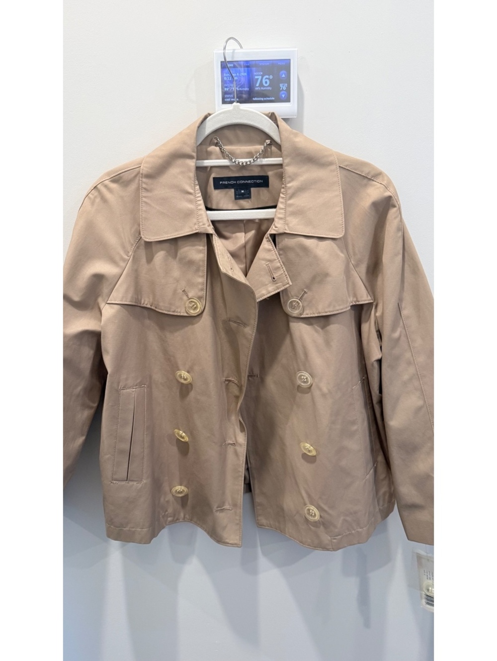 French Connection Short Trench Style Jacket